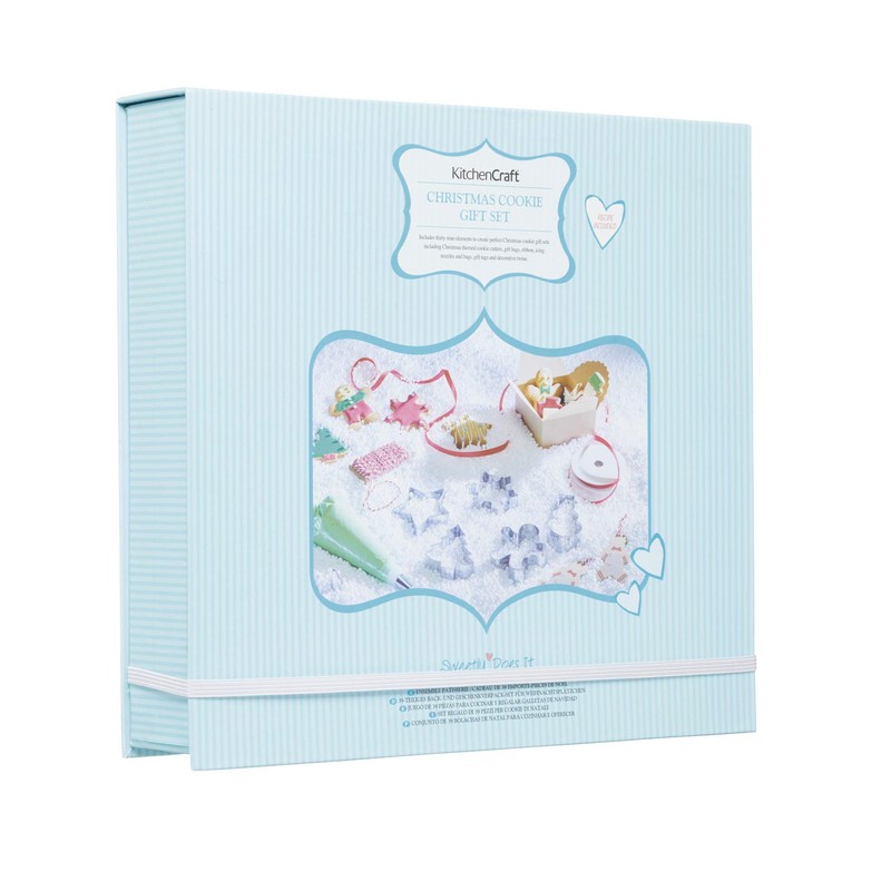 KitchenCraft Sweetly Does It Ultimate Christmas Cookie Cutter Set with