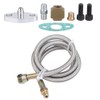Turbo Line Kit, 36inch Turbo Oil feed pipe Return Drain