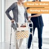TOGETRUE Walker Bag, Handy Walker Basket with Water Cup Holder,