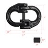 BATONECO 1/2" Hammer Lock Chain Connector, Heavy Duty Coupling Link,