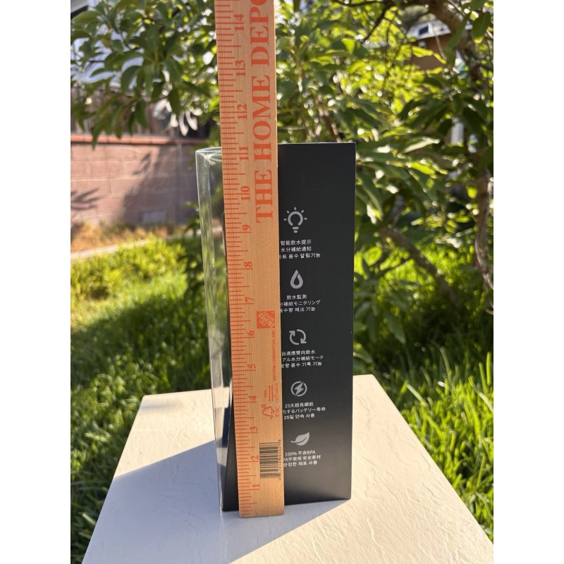 Moikit Gene Smart Sports Bottle 700ml 24oz SmartStraw Hydration Tracker