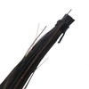 Yibuy 83cm Black Horse Hair for Violin Bow Replacement