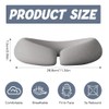 Afenau Massage Pillow Face Down, Prone Pillow Massage Headrest for