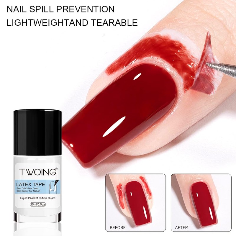 Gel Nail Gel Remover Protector That Creates A Barrier Effective