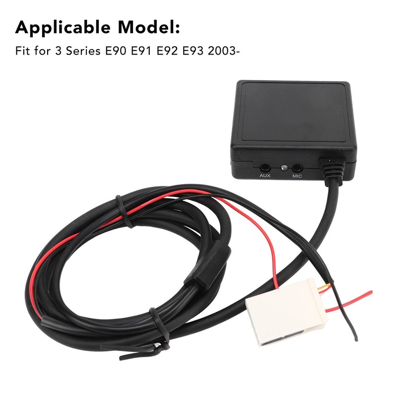 Bluetooth Adapter AUX Input Hands Free Calls Low Noise Stable