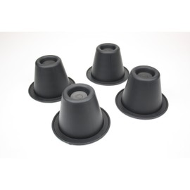 Ability Superstore Stackable Cone Chair Raisers 3.5-inch Height