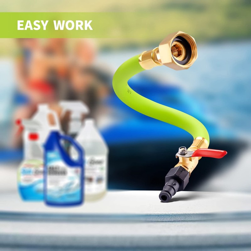 Pronese PWC WaveRunner/Sport Jet Boat Flush Fitting Kit Compatiable For