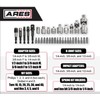 ARES 70751 - 34-Piece Socket Accessory Set - Includes Adapters,