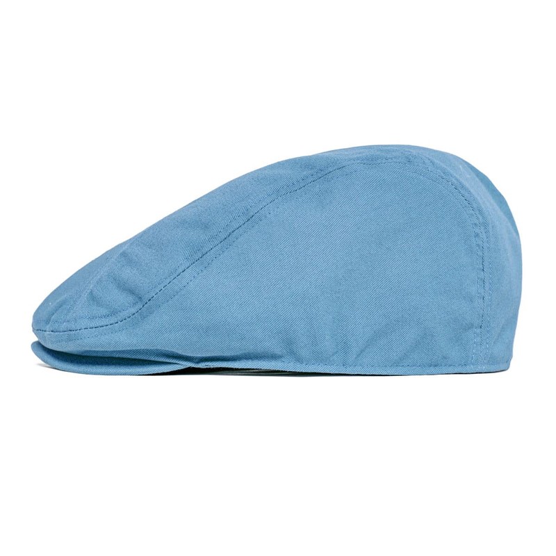 BOTVELA - Gorro de tela cruzada de algodón para hombre,