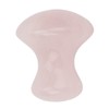 Scraping Stone Tool Mushroom Shape Pink Rose Quartz Gua Sha