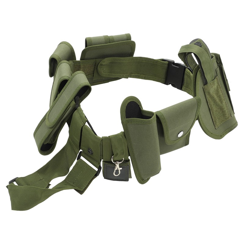 Detachable Adjustable Hunting Camping Belt with Pouch for Outdoor Activities