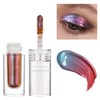 CHARMACY Multichrome Liquid Glitter Eyeshadow, Color Changing Eyeshadow, Metallic Pigmented