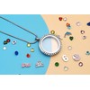 Birthday Gifts, Birthstones Necklace Living Memory Floating Charms Locket Diy
