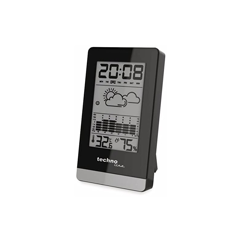 Technoline WS 9125 Modern Weather Station with Touch Sensor for