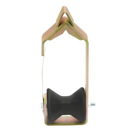 KUAFU 1 Pcs Universal Cable Roller 3" in Diameter Including Fiber Optic Cable Aerial Cable Support Tool Steel+Plastic Zinc-Plated Colored Zinc