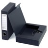 HUA JIE 2 Pack A4 Storage File Boxes Archives Case,65mm