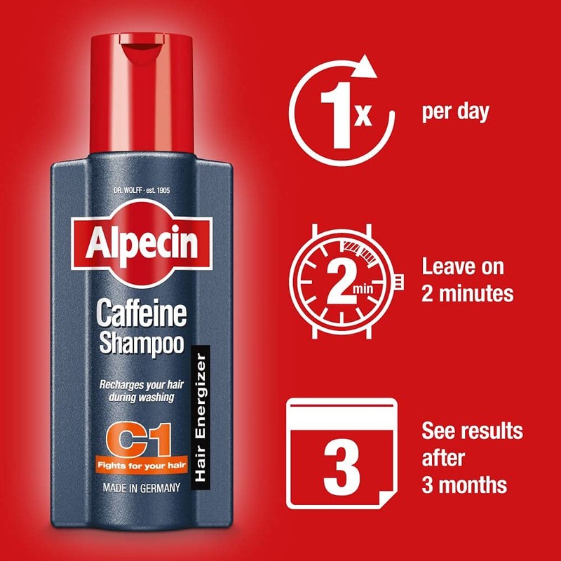 Alpecin Alpecin Caffeine Shampoo C1 2x 375ml | Shampoo for