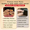 6.4oz Sweet and Sour Dried Plums, Plum meat，Asia Crack Seed