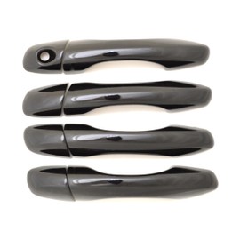 Trim Illusion Snap On Gloss Black Car Door Handle Cover Trim Compatible with Kia Sorento 2016-2020 No Smart Key, DH6317BLK