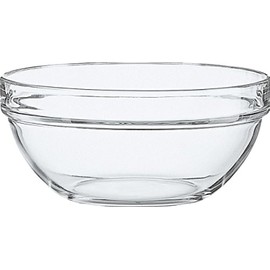 Luminarc E8860 Aufsteckbare Salatschüssel aus Glas, stapelbar, Ø 10cm, klar (1 Stück)