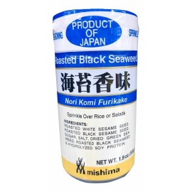 Mishima Nori Komi Furikake Roasted Black Seaweed 1.9 oz (55g) Product of Japan