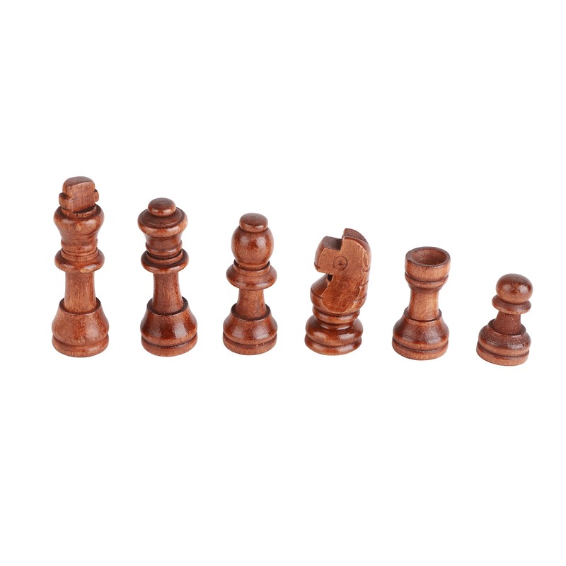 Folding Wooden Chess Professional Handcrafted Educational Chess with Folding Board