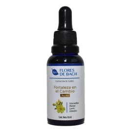 Flores Bach Blen Esencia Fortaleza Cambio Aceite Esencial Orgánico 30ml