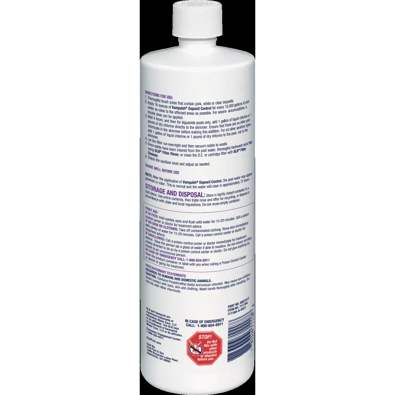 GLB Vanquish Deposit Control 32oz.