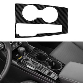 BRMYL Car Gear Shift Panel Cover Decals for 2022 2023 Honda Civic 11th Gen Accessories Carbon Fiber Interior Stickers