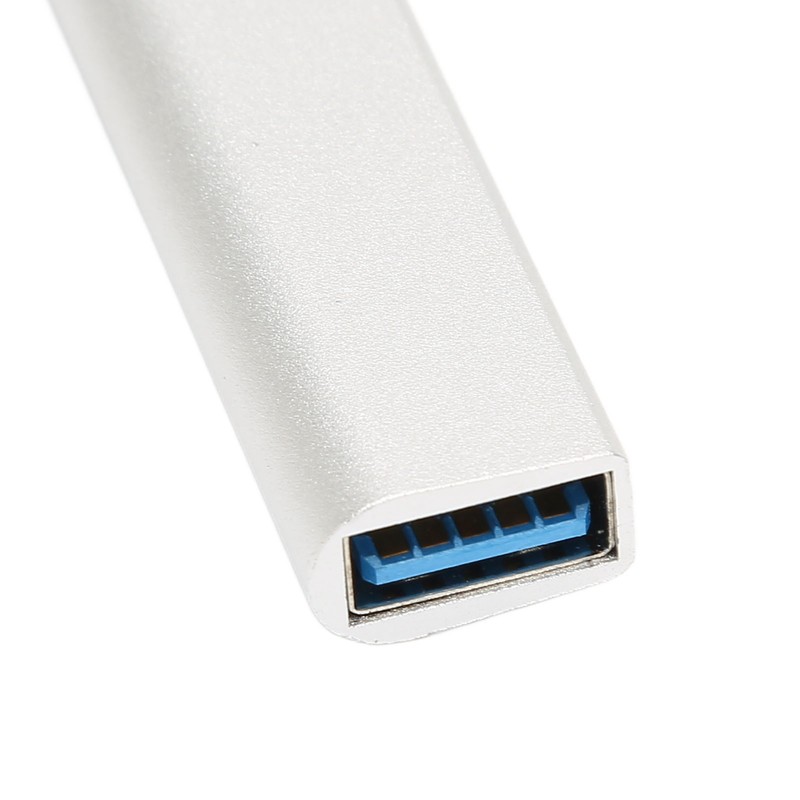 USB 3.0 Hub 7 Ports 5Gbps Fast Transmission Aluminium Alloy