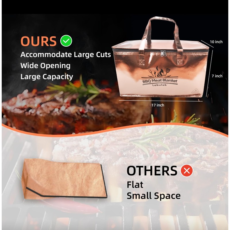 BBQ Blanket For Meat Resting, BBQ Brisket Blanket For Smoking,