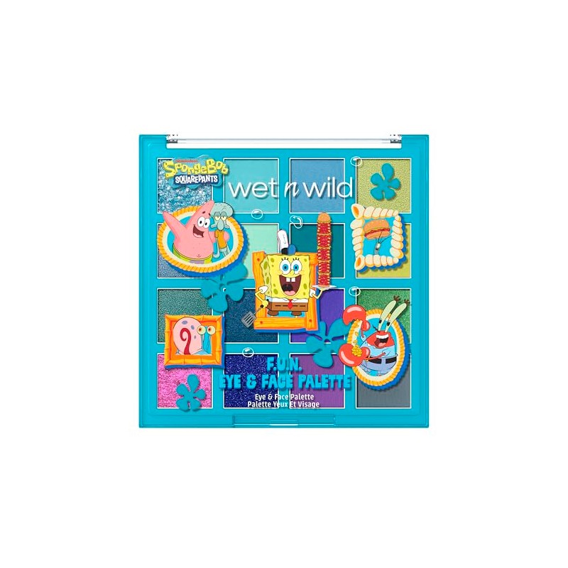 Wet n Wild x Bob Esponja F.U.N. Paleta de Sombras