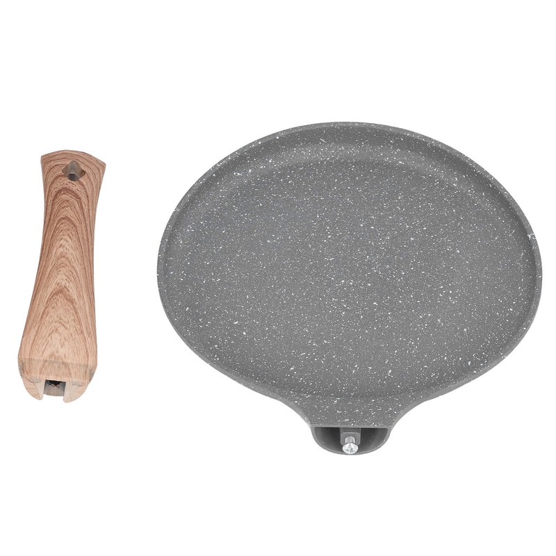 Frying Pan with Magnetic Base Rapid Heat Conduction Prevents Stick