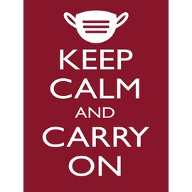 Keep Calm And Carry On Metal Sign FREE SHIPPING Home Isolation Inspiration