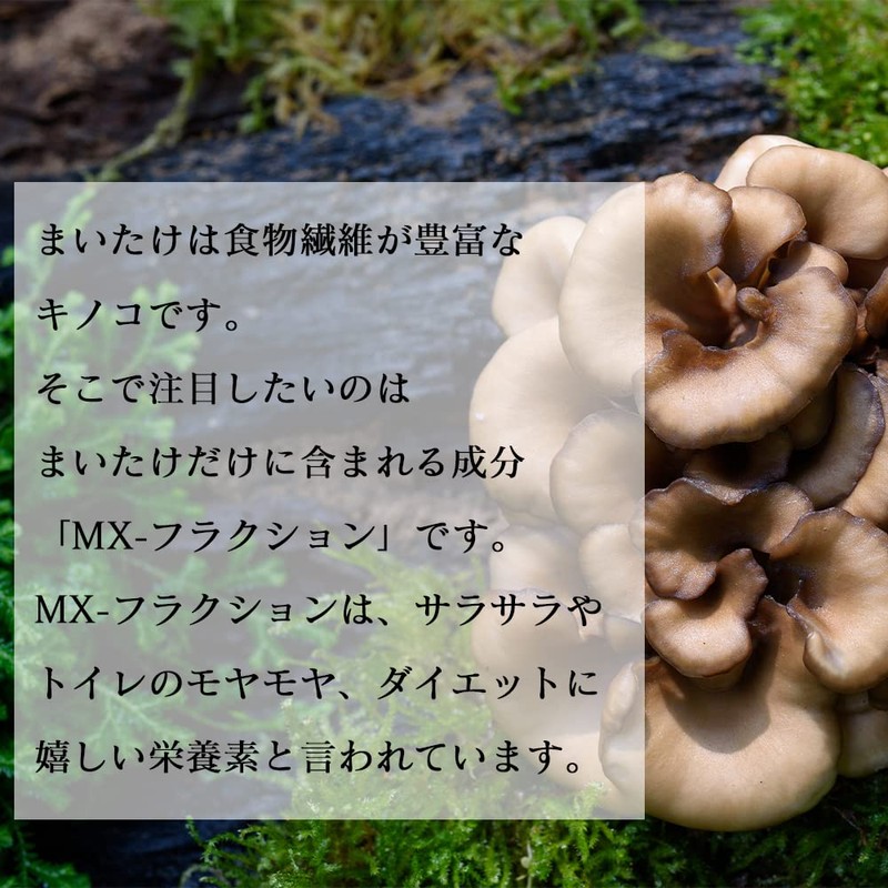 【リプサ公式】 まいたけ凝縮サプリ 約1か月分×4袋 C-206-4 MXフラクション サプリメント