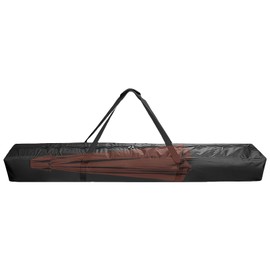 LUEXBOX 57 Inch Patio Umbrella Storage Bag for Outdoor, Nylon Beach Umbrella Folding Cover, Heavy Duty Zipper Travel Carrying Duffle Bag for Sports, Beach