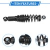 VekAuto 1 Pair Motorcycle Rear Suspension Shock, 290mm Rear Air