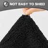 wyewye Microfibre Bath Mat, 2cm Super Thick, Super Absorbent Bathroom