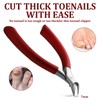 Nail Scissors Toenails Red Nail Clippers 12 x 7 cm