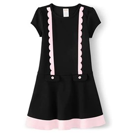 Gymboree,and Toddler Short Sleeve Holiday Dresses,Black,6