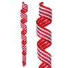 12" Sugared Ribbon Candy Swirl Ornament