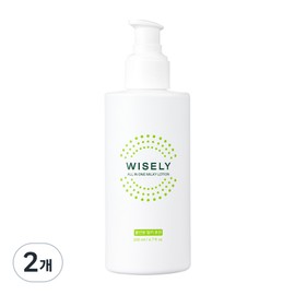 Wisely Men's All-in-One Milky Lotion, 2, 200ml / 와이즐리 남성 올인원 밀키 로션, 2개, 200ml