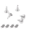 200Pcs Self Drilling Screw M4.2x13 Round Washer Head Stainless Steel