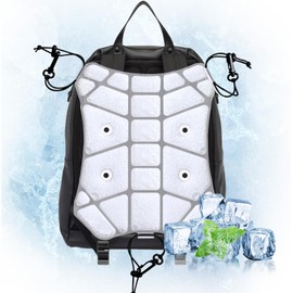 DanYee Cool Carry Backpack, Cool Sheet, Cool Pad, Back, Cool, Baby Stroller, Children, Outdoors, Climbing, Heat Prevention, Summer, Thin, Lightweight (Cool Back)