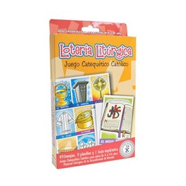 Genérico Loteria Liturgica, Juego Catequetico Catolico para niños de 3 a 99 años.