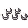 5 x P-Clamps 22mm Diameter with Rubber Tubing for Project
