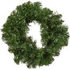 Kaemingk 680454 - imperial pine wreath, soft PVC needle, indoor