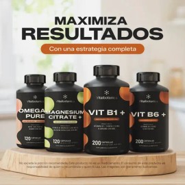 VITAL BOTANICS | Cúrcuma En Cápsulas 250mg Y Vitamina B1 | 200 Cápsulas | Vit B1+ Energía Y Metabolismo | Suplemento Sin Gluten Sin Azúcar