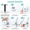ZHIXINGKX Touchless Bathroom Sink Faucets for 1 Hole, Hands-Free Automatic