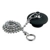 Kakudai W-Type Rubber Stopper for Bath with Chain 650mm 36mm